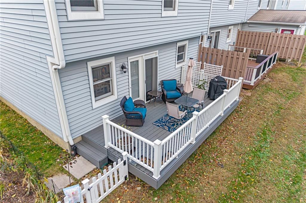 412 Chandler Place Pittsburgh, PA 15212 - Photo 41 of 49 a view of a house with backyard and deck