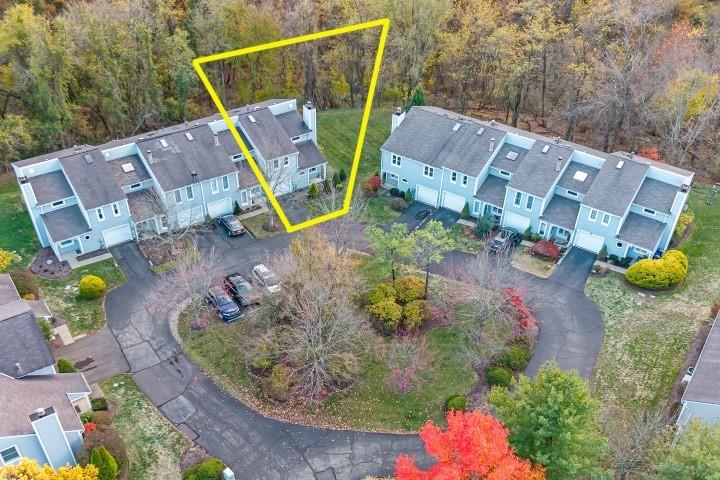 412 Chandler Place Pittsburgh, PA 15212 - Photo 48 of 49 an aerial view of a house with a swimming pool