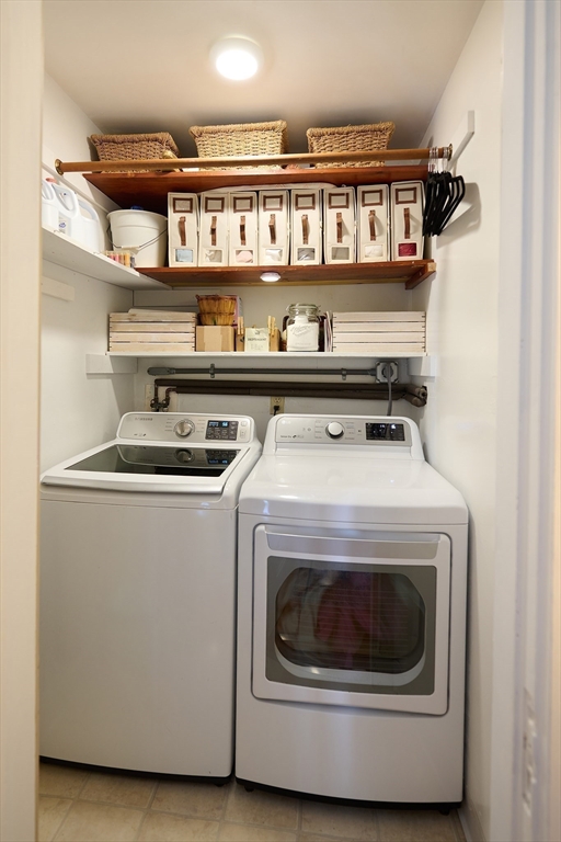 20 Manning Street, Unit 2 Ipswich, MA 01938 - Photo 16 of 27 a utility room with washer and dryer