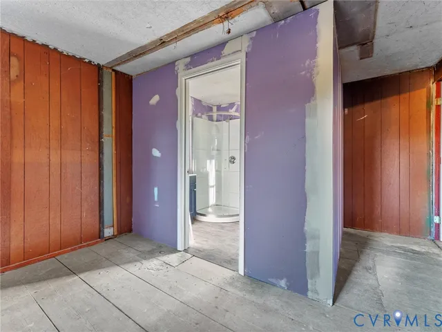 a view of an front door