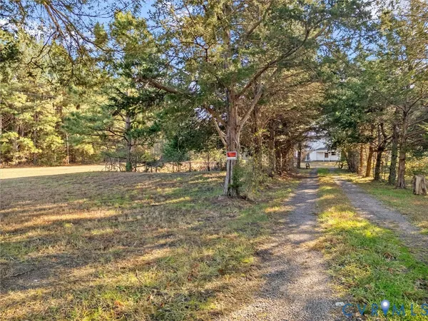a view of yard with tree