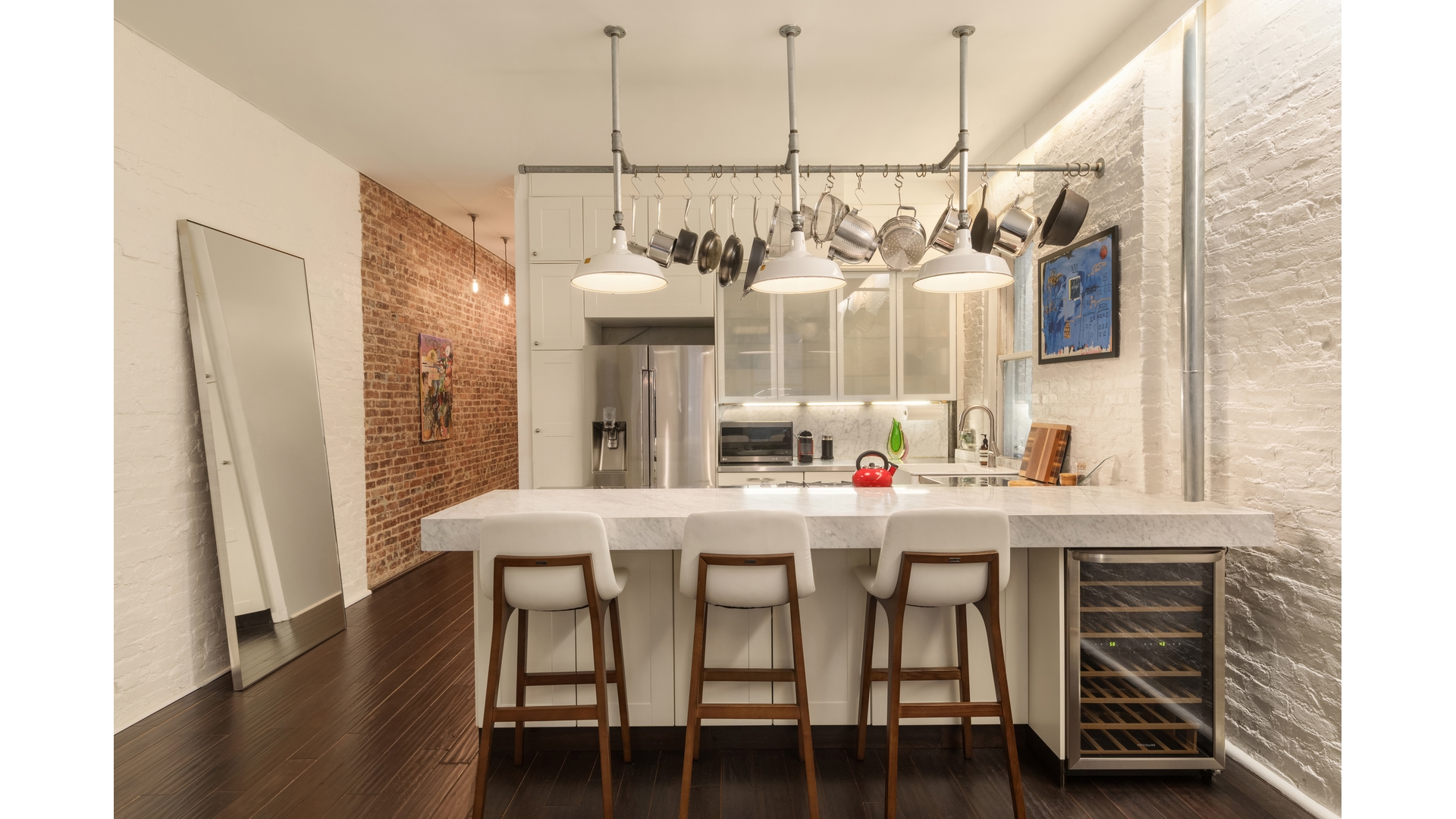 396 3rd Street, Unit SIX Brooklyn, NY 11215 - Photo 3 of 11 a view of a dining room with furniture and window