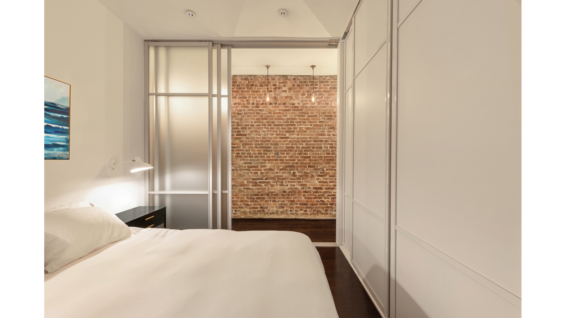 396 3rd Street, Unit SIX Brooklyn, NY 11215 - Photo 8 of 11 a view of a room that has a bed in it