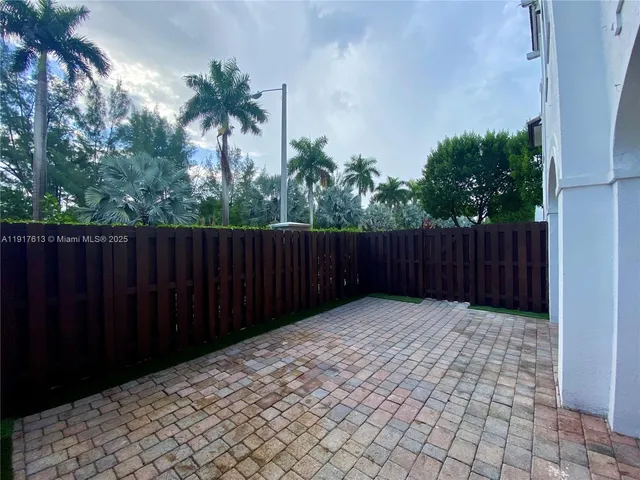 a view of wooden fence