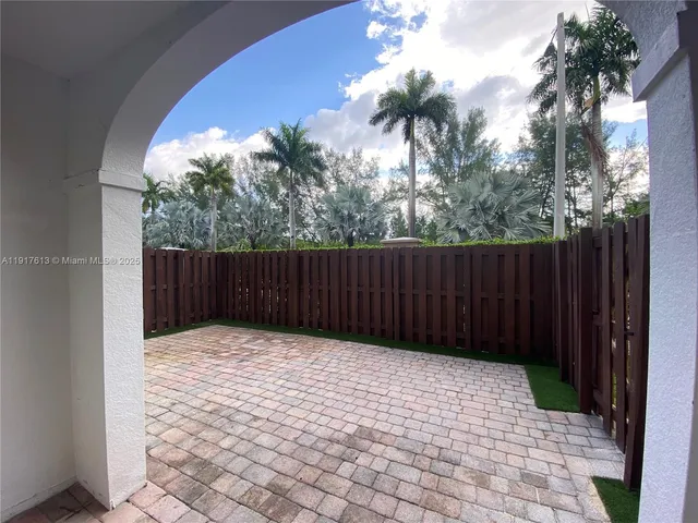 a view of wooden fence