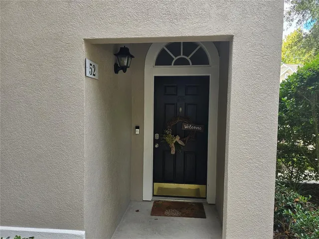 a front door view of a house
