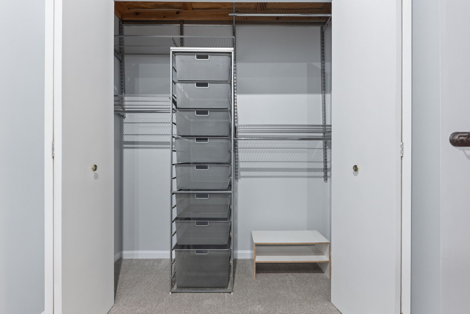 215 North Aberdeen Street, Unit 202B Chicago, IL 60607 - Photo 12 of 16 a view of walk in closet with empty racks