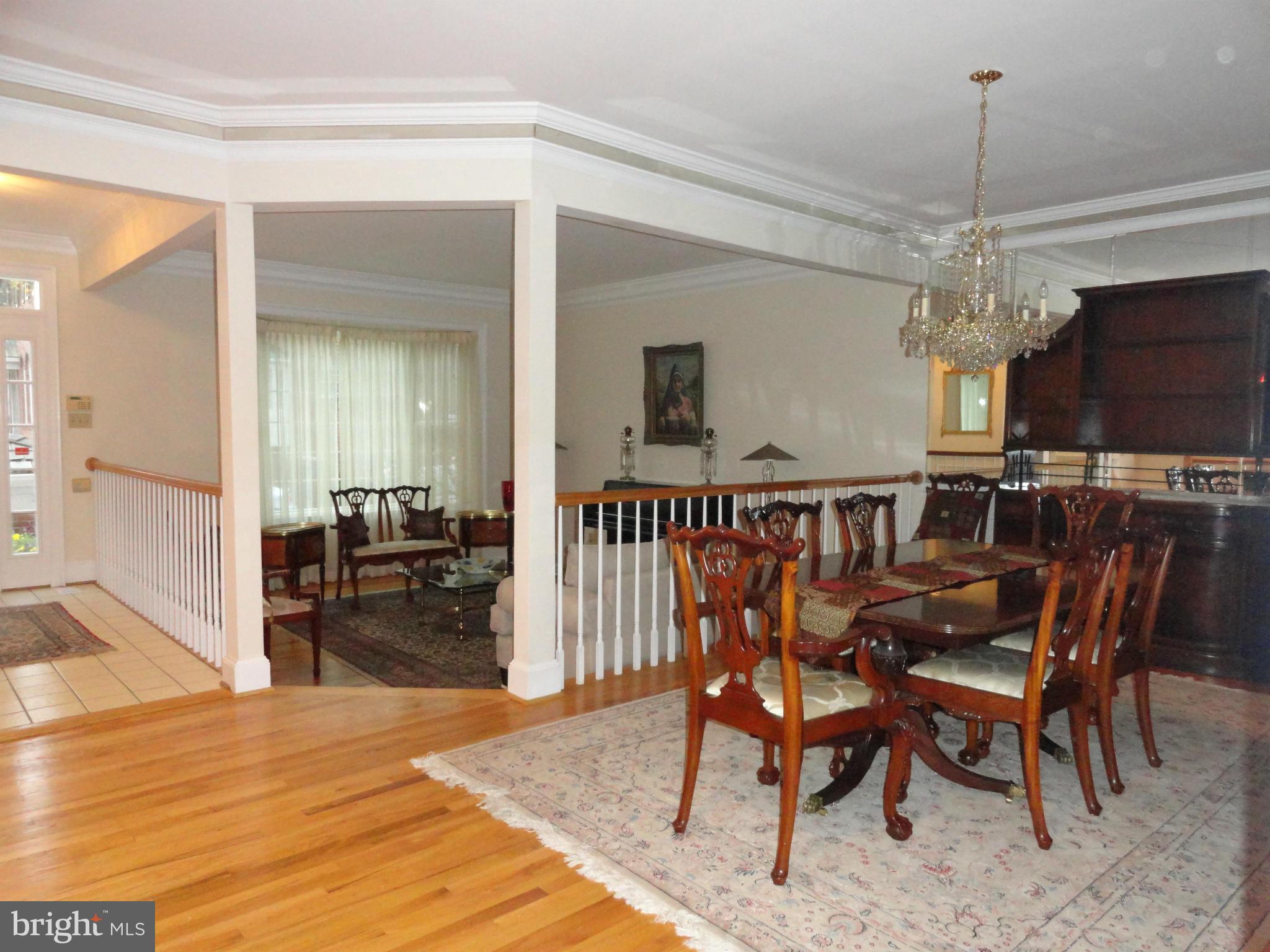 8015 Rising Ridge Road Bethesda, MD 20817 - Photo 5 of 30 Living Room & Dining Room