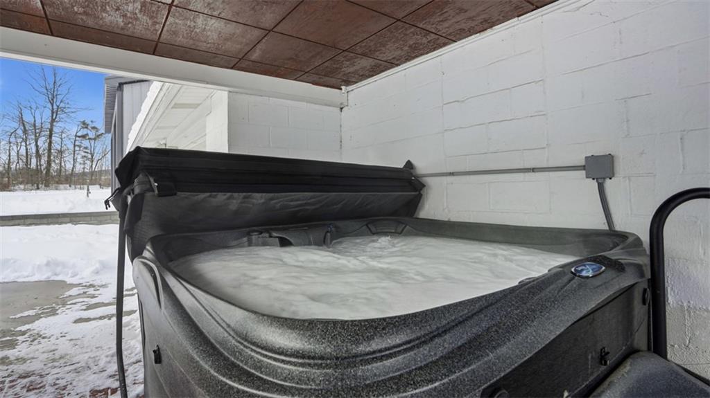 100 Stella Street Burgettstown, PA 15021 - Photo 31 of 34 Outdoor Hot tub located right outside under the Back Porch