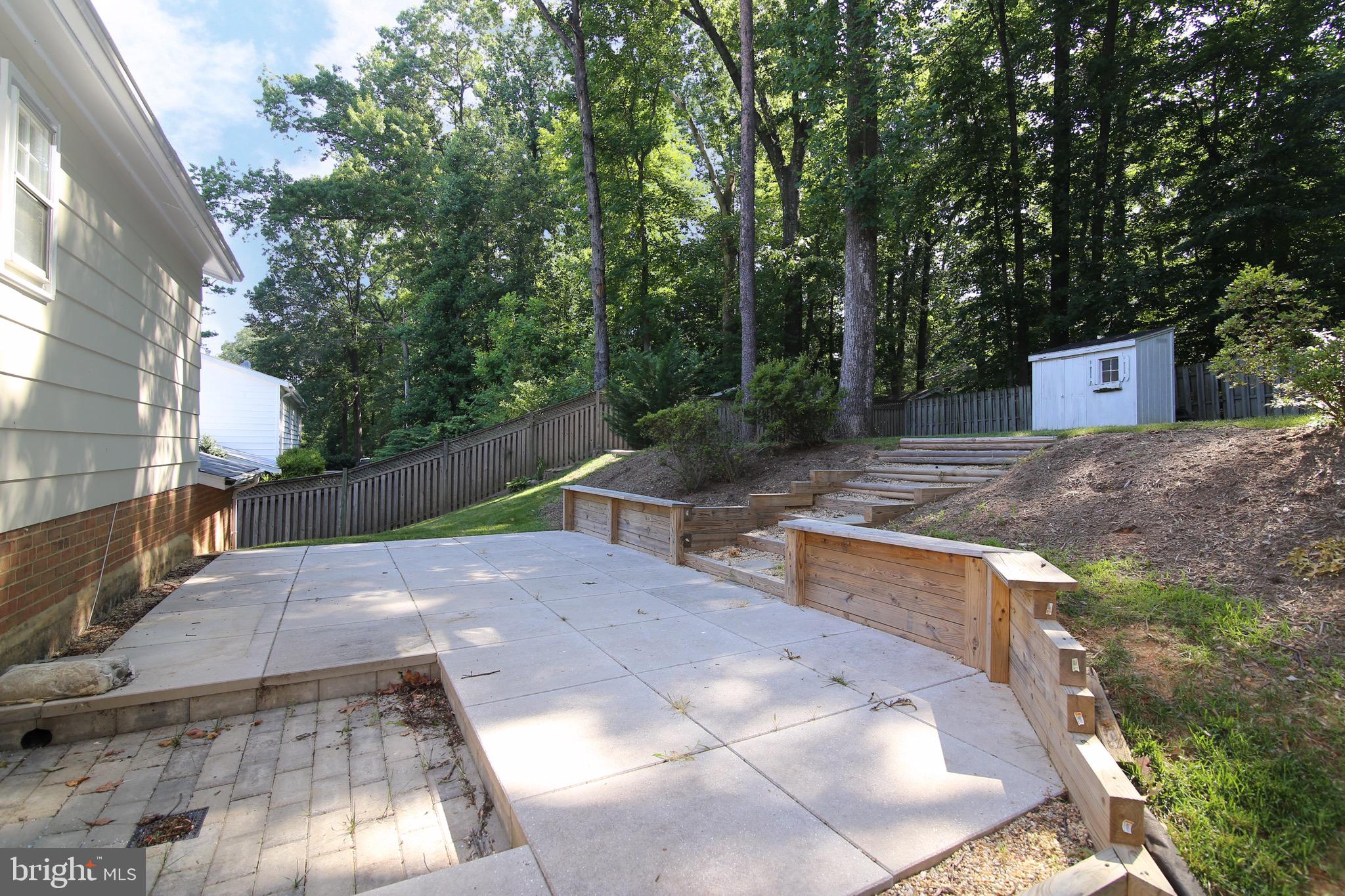 6623 Huntsman Boulevard Springfield, VA 22152 - Photo 29 of 32 Backyard Patio