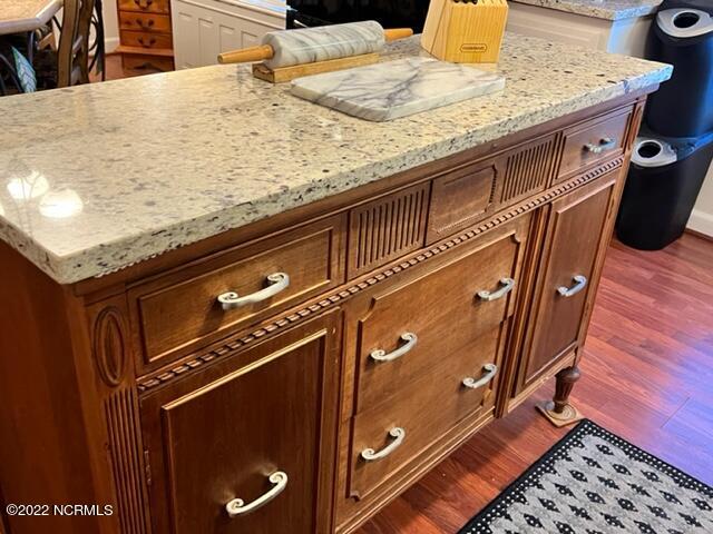 1985 Quail Ridge Road, Unit L Greenville, NC 27858 - Photo 17 of 43 Got a granite top & repurposed as a kitchen island providing lots of storage!