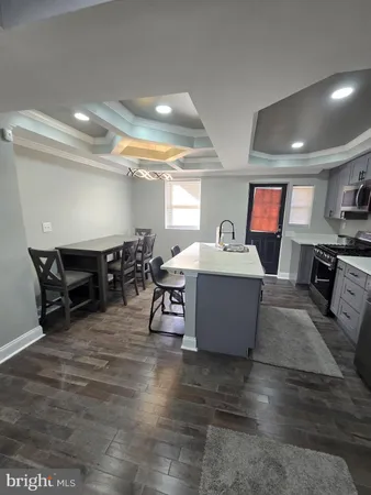 a car parked in front of a house