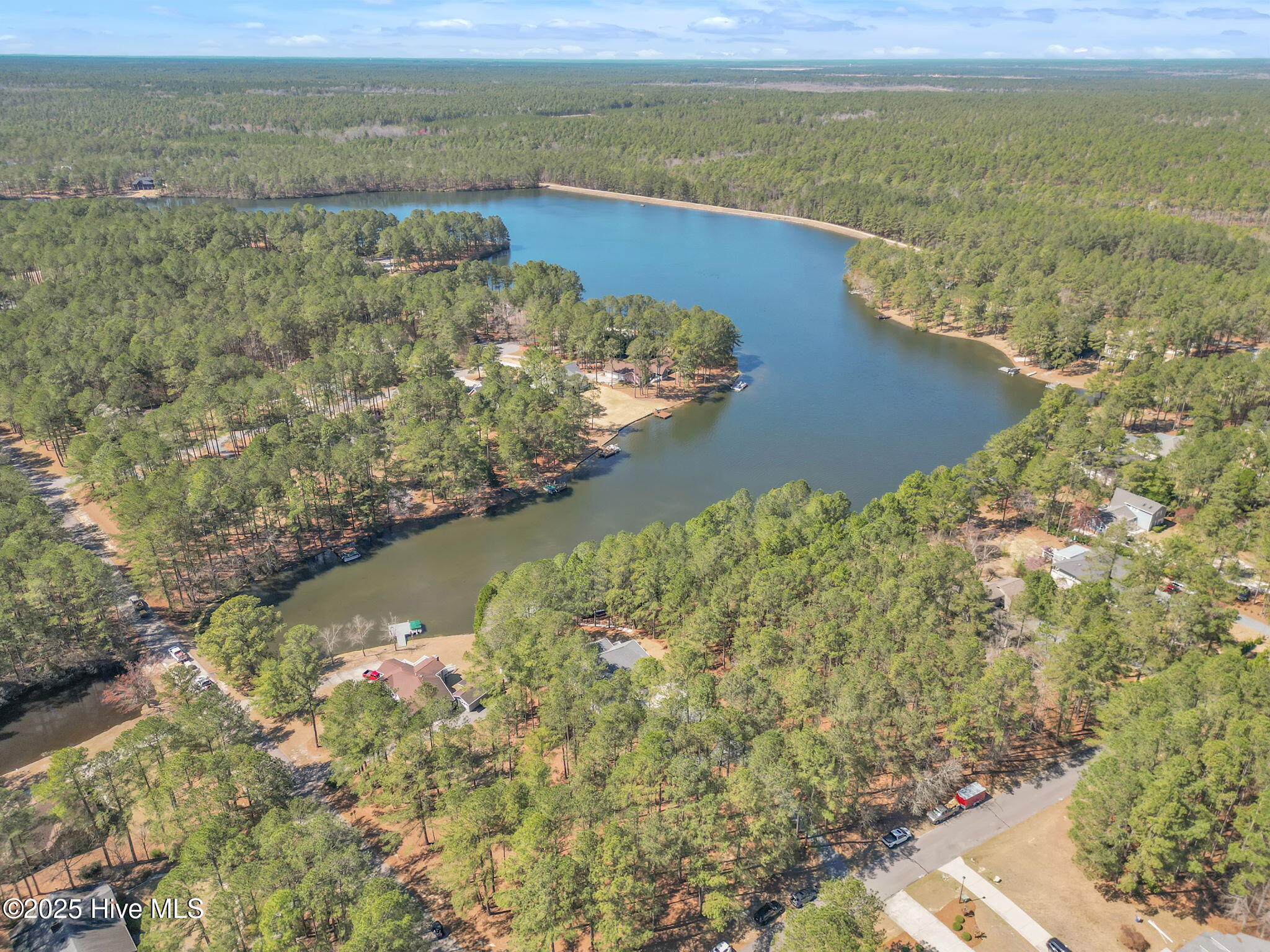 30320 East Lake Road Wagram, NC 28396 - Photo 37 of 40 4 drone lake
