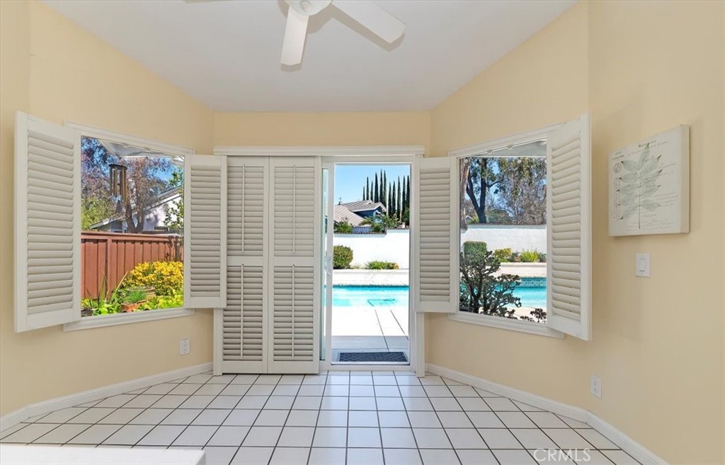 43966 Highlander Drive Temecula, CA 92592 - Photo 11 of 33 a view of an entryway with wooden floor and a window