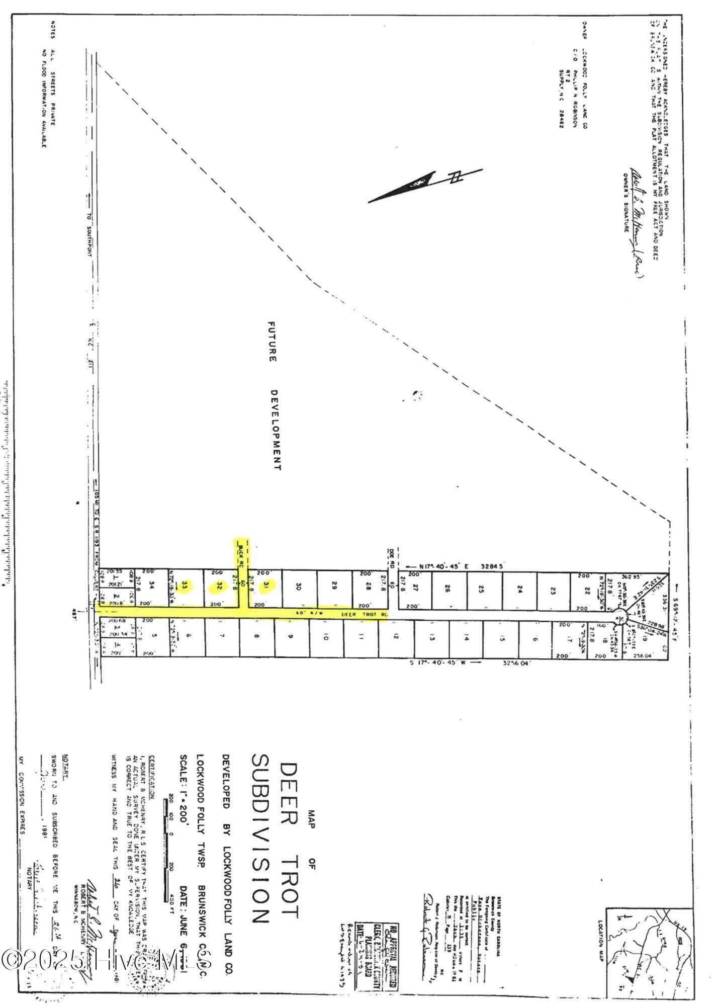 31-33 Deer Trot Road Bolivia, NC 28422 - Photo 3 of 3 DEER TROT SUBDIVISION
