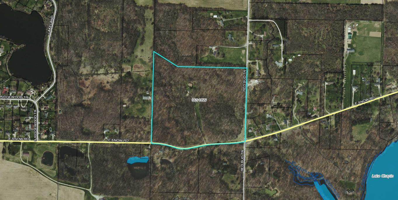 3221 East Snow Road Berrien Springs, MI 49103 - Photo 32 of 32 Overhead GIS