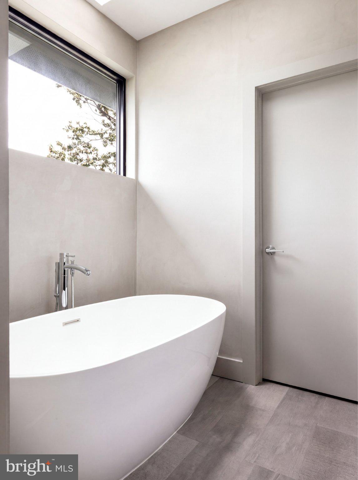 1522 Foxhall Road Northwest Washington, DC 20007 - Photo 26 of 46 Freestanding Tub Anchors the Primary Bath