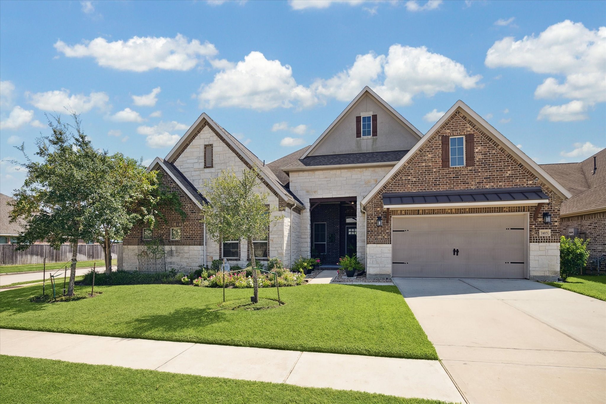 Large one and a half story home on prime corner lot!