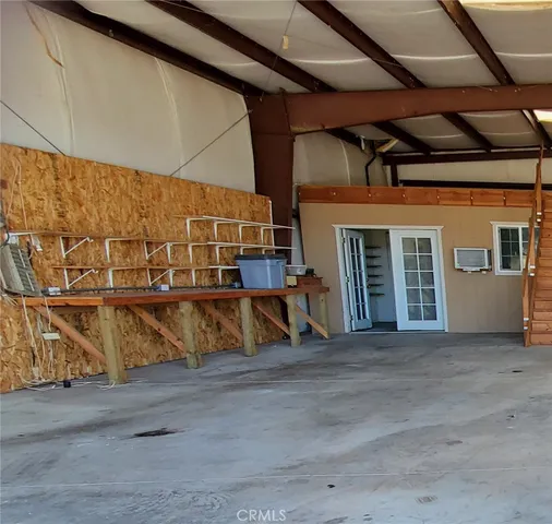 a view of a small space