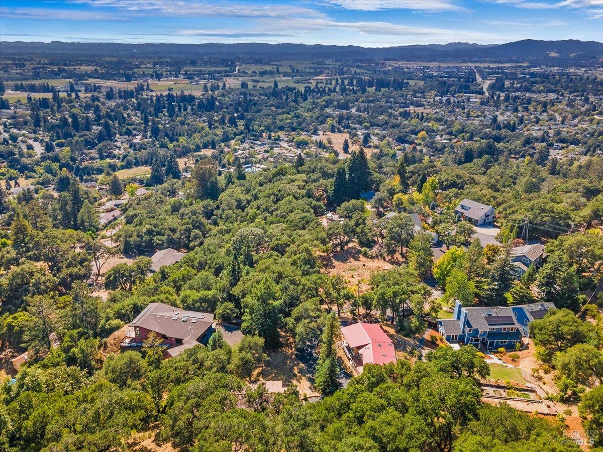 5262 Wikiup Court Santa Rosa, CA 95403 - Photo 43 of 43 an aerial view of residential house and sandy dunes