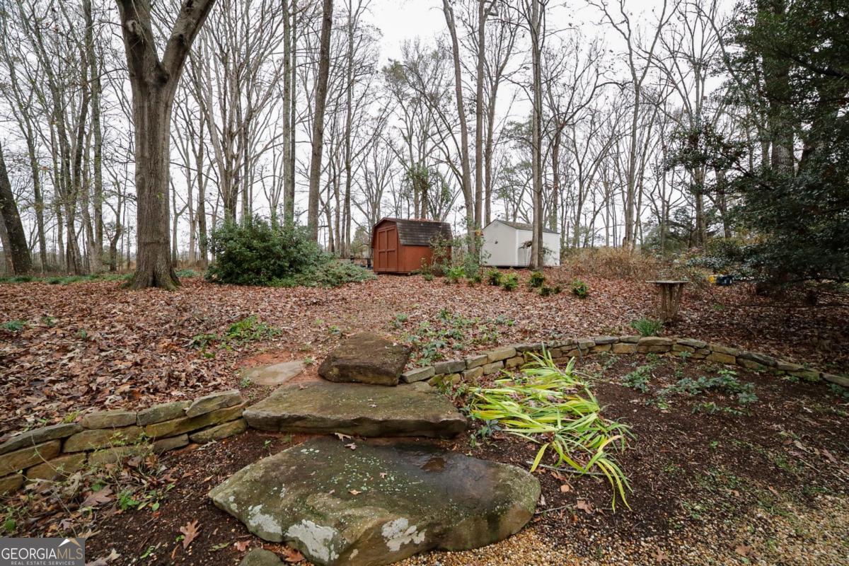 158 Lakeover Drive Athens, GA 30607 - Photo 35 of 48 a backyard of a house with lots of green space