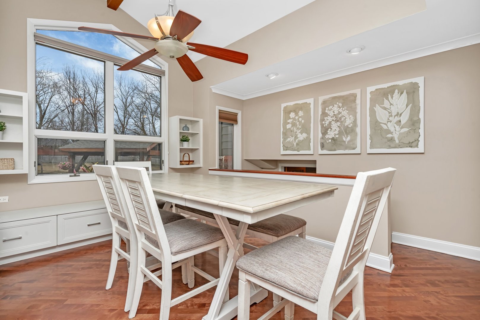 11600 North Brightway Road Mokena, IL 60448 - Photo 5 of 62 a view of a dining room with furniture window and outside view