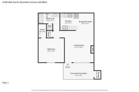$305,000 | 21305 48th Avenue West, Unit B110, Mountlake Terrace, WA 98043