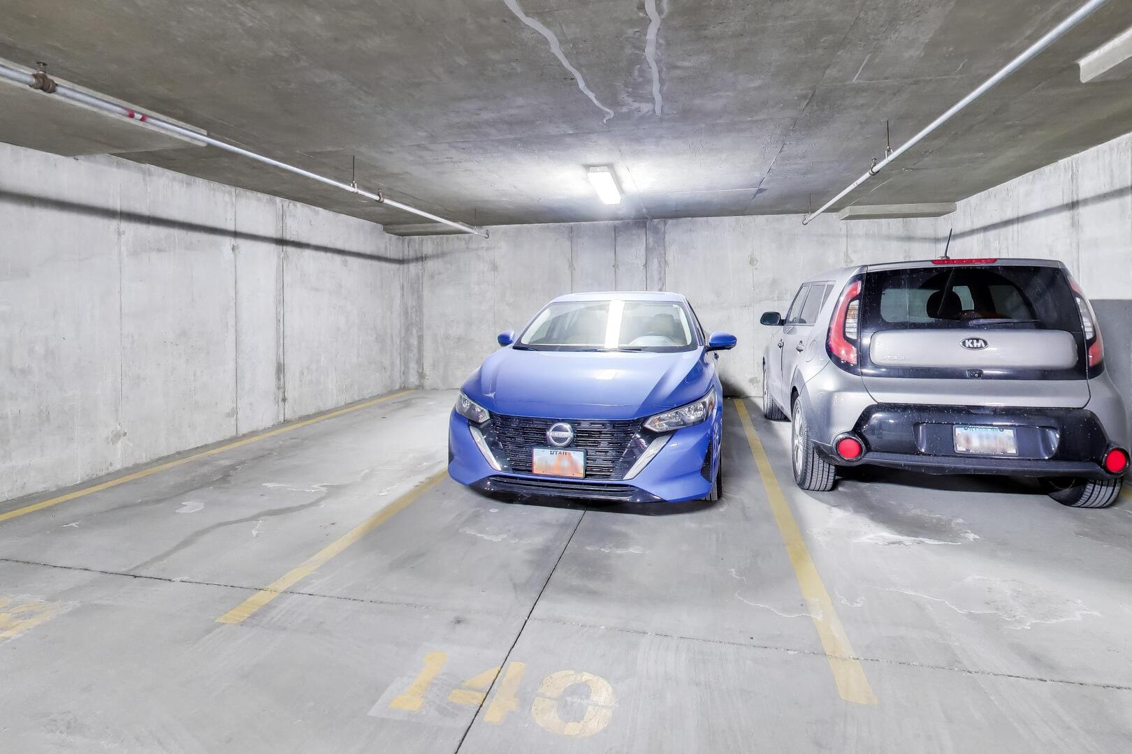 111 South Morgan Street, Unit 703 Chicago, IL 60607 - Photo 23 of 26 a view of a garage