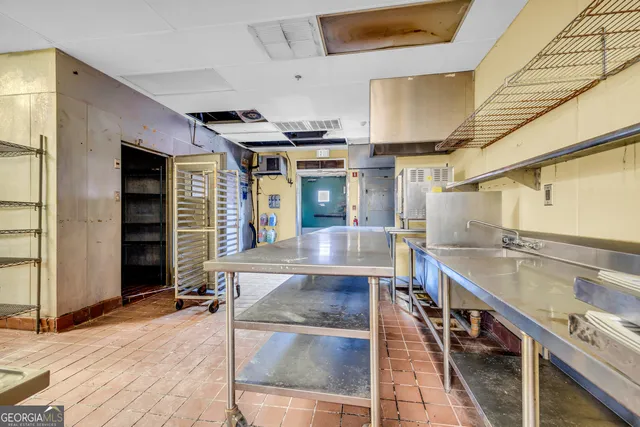 a view of outdoor space with seating area