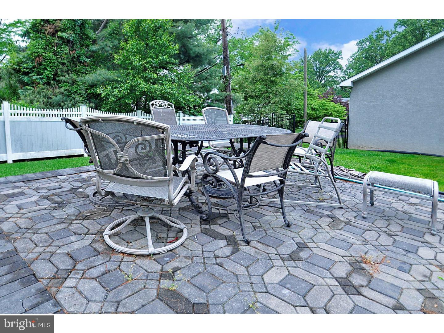 3521 Hale Road Huntingdon Valley, PA 19006 - Photo 20 of 25 Back Yard