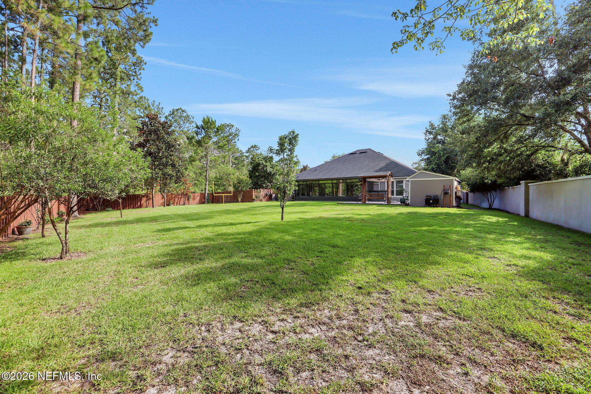 156 North Atherley Road St. Augustine, FL 32092 - Photo 54 of 80 back yard