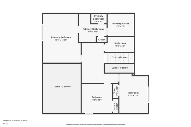 $419,900 | 110 Easton Drive, Gilberts, IL 60136