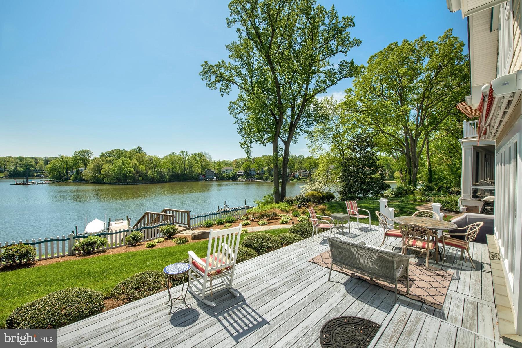 503 Broadwater Road Arnold, MD 21012 - Photo 28 of 30 a view of a lake with couches and city view