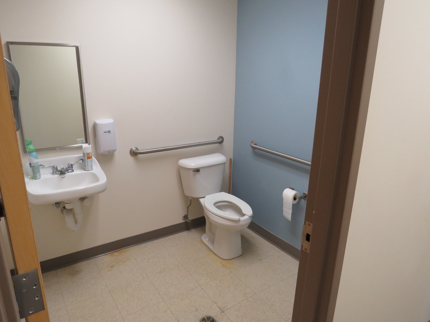 501 Oakley Avenue Streator, IL 61364 - Photo 29 of 40 a white toilet sitting next to a bathroom sink