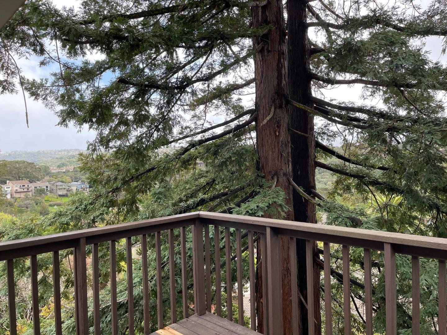 2625 Sequoia Way Belmont, CA 94002 - Photo 17 of 18 a view of a balcony with mountain