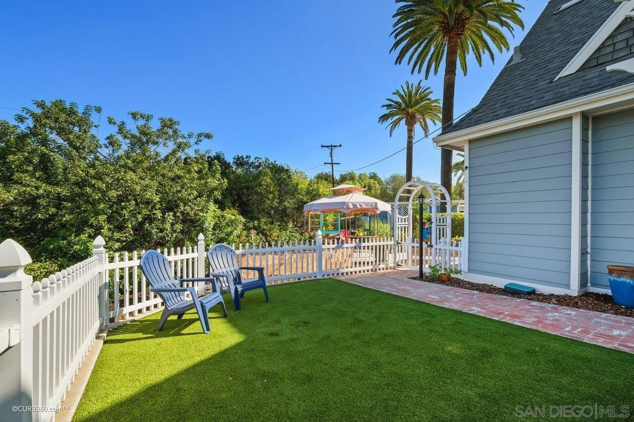 1544 Grove Road El Cajon, CA 92020 - Photo 30 of 42 a view of a chair and table in the backyard