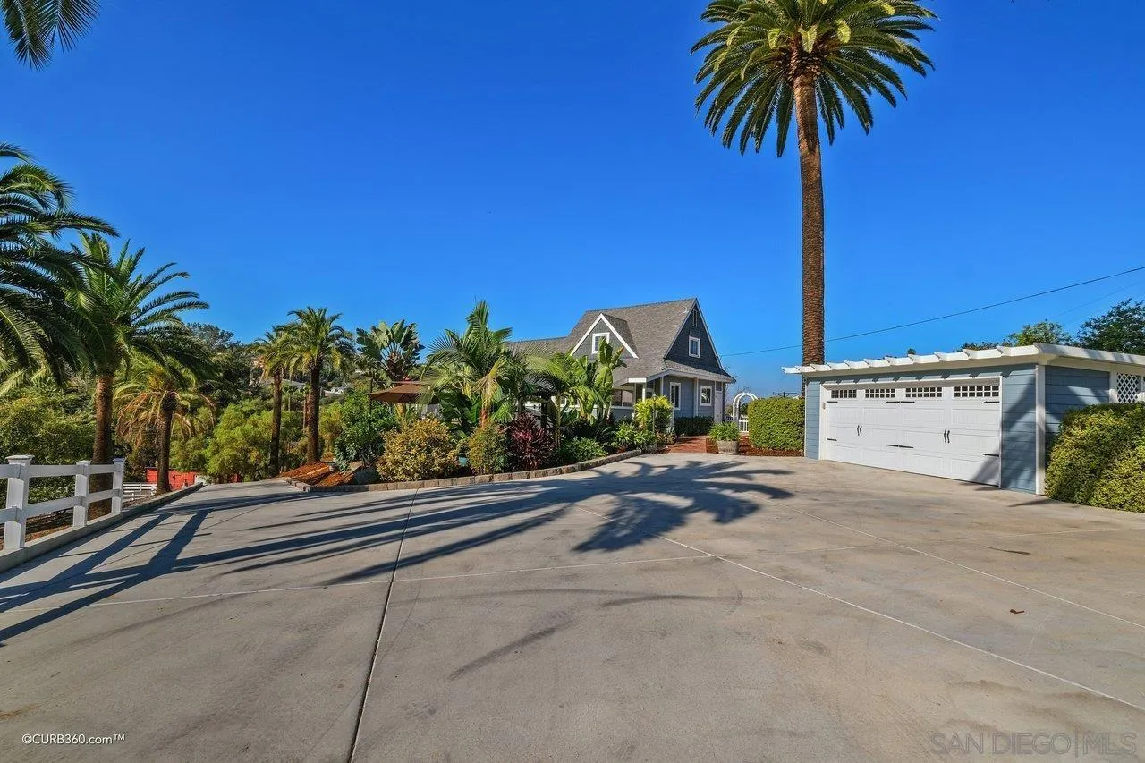 1544 Grove Road El Cajon, CA 92020 - Photo 3 of 42 a view of a terrace with a garden