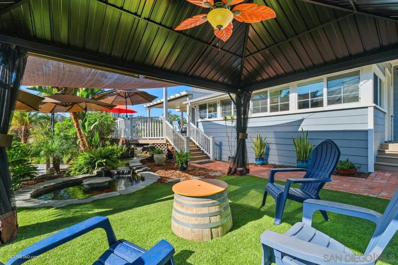 1544 Grove Road El Cajon, CA 92020 - Photo 7 of 42 a view of an chairs and table in backyard of the house