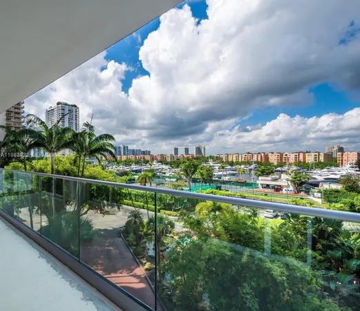 a view of a lake from a balcony