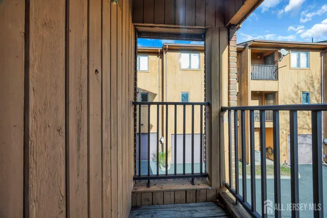 a view of a room with an empty room