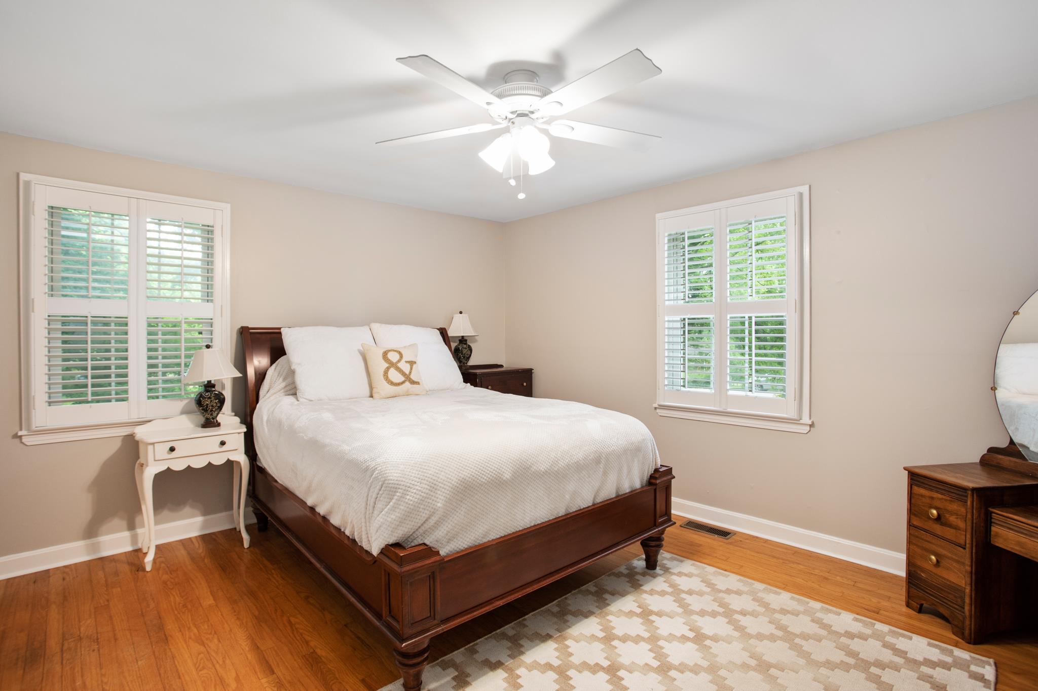 608 Crieve Road Nashville, TN 37220 - Photo 13 of 23 Large master bedroom at the back of the house