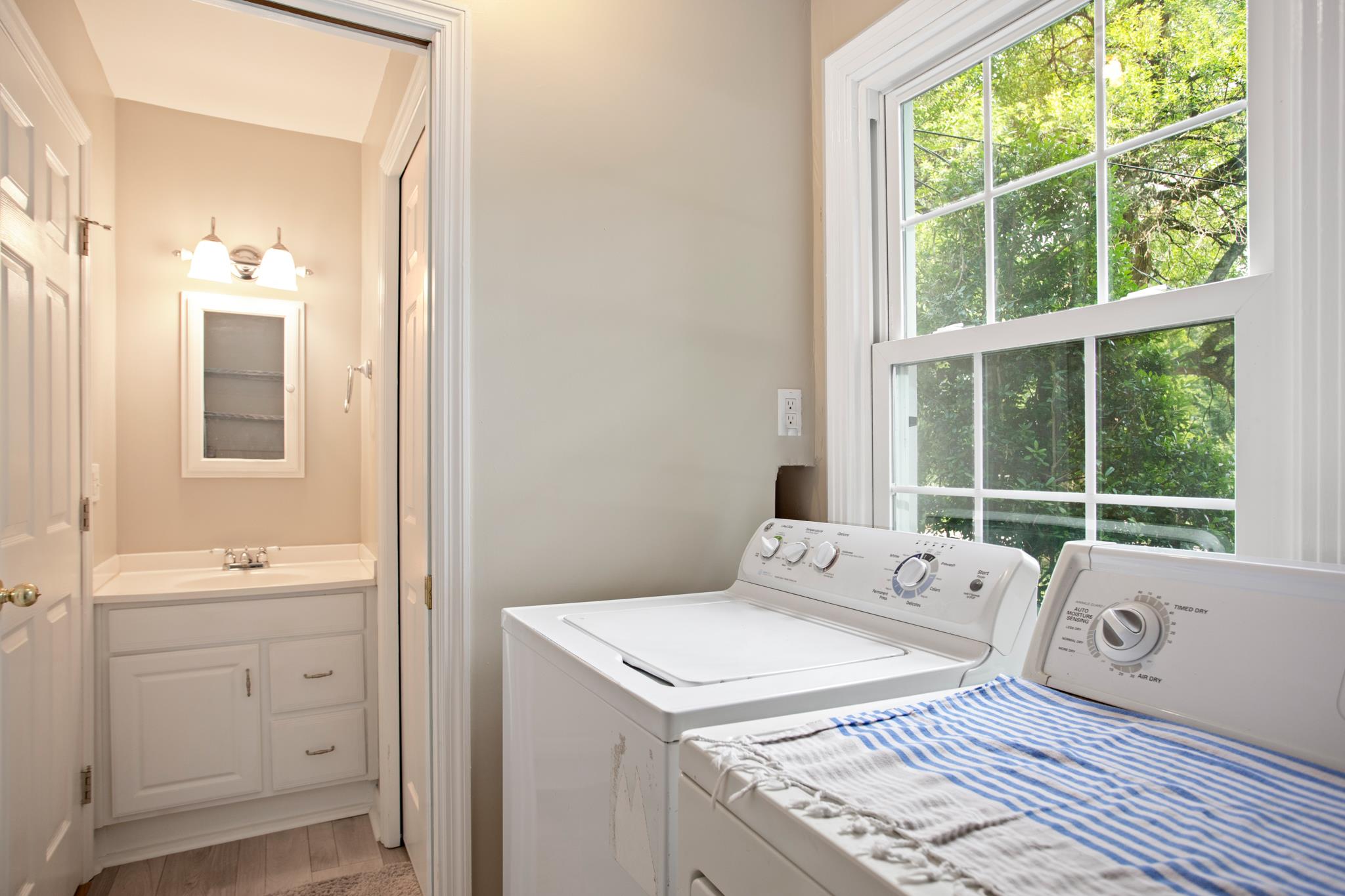 608 Crieve Road Nashville, TN 37220 - Photo 17 of 23 Laundry room and Half Bath