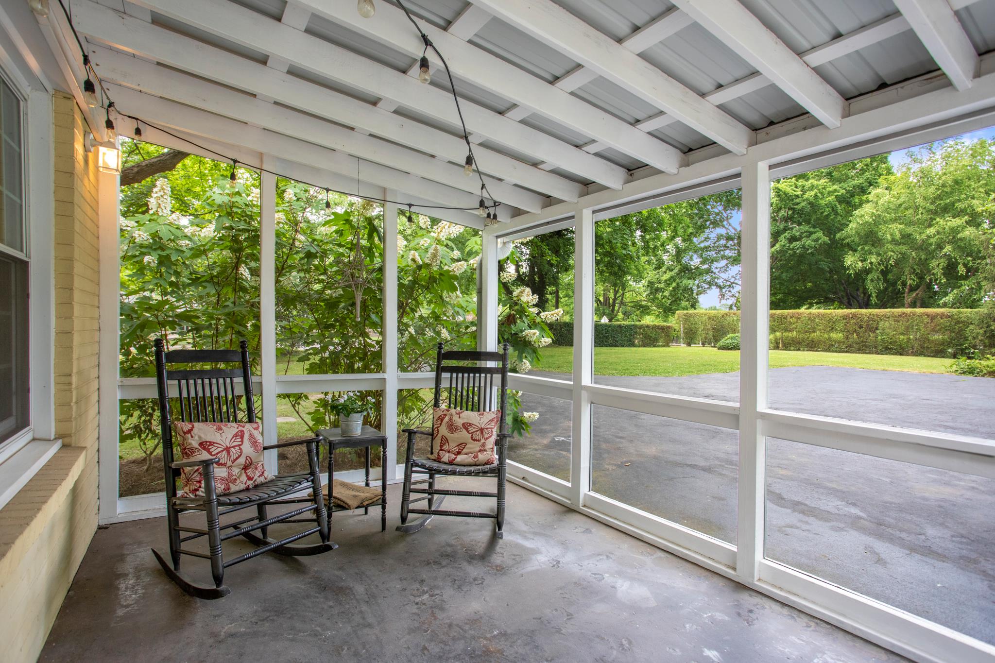 608 Crieve Road Nashville, TN 37220 - Photo 18 of 23 Incredible screened in deck opening to the huge back yard