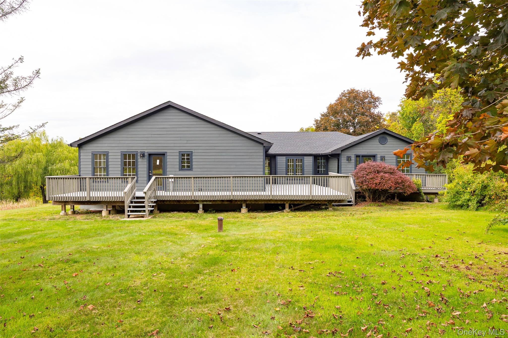 382 Slate Quarry Road Rhinebeck, NY 12572 - Photo 24 of 31 a front view of a house with garden