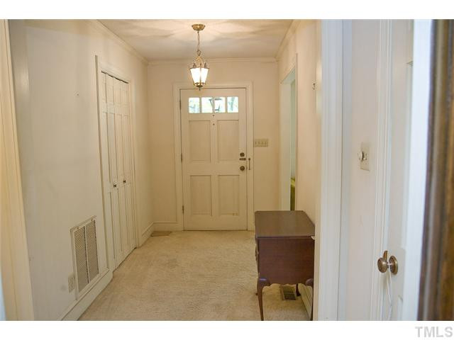 1000 Mulberry Road Clayton, NC 27520 - Photo 3 of 24 Spacious Foyer from lovely front entry. The tiled front porch is over 40' long. Foyer