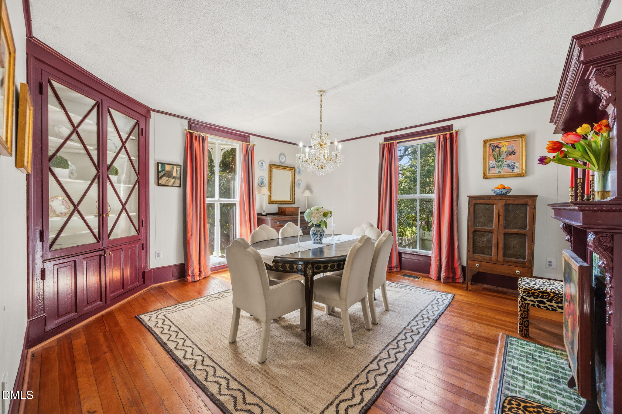554 South Main Street Wake Forest, NC 27587 - Photo 19 of 78 a view of a dining room with furniture window and wooden floor