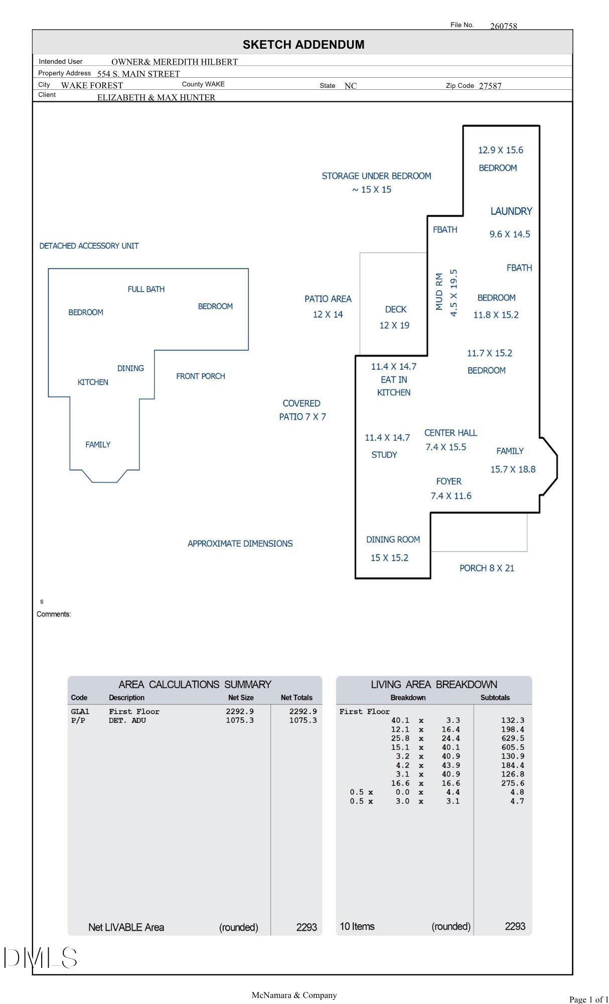 554 South Main Street Wake Forest, NC 27587 - Photo 78 of 78 measurements.pdf