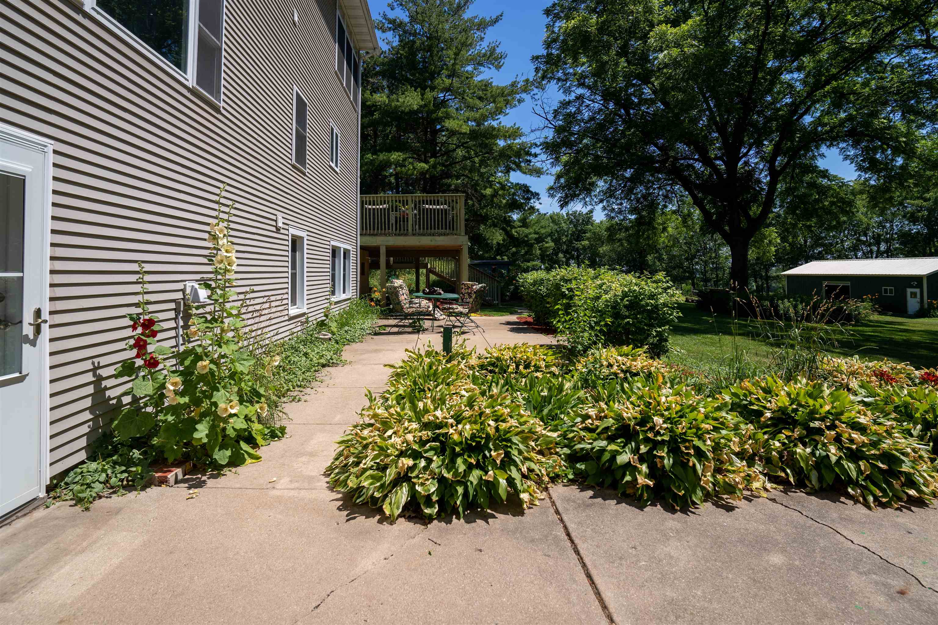 9976 Freeport Road Durand, IL 61024 - Photo 35 of 49 a view of a back yard of the house