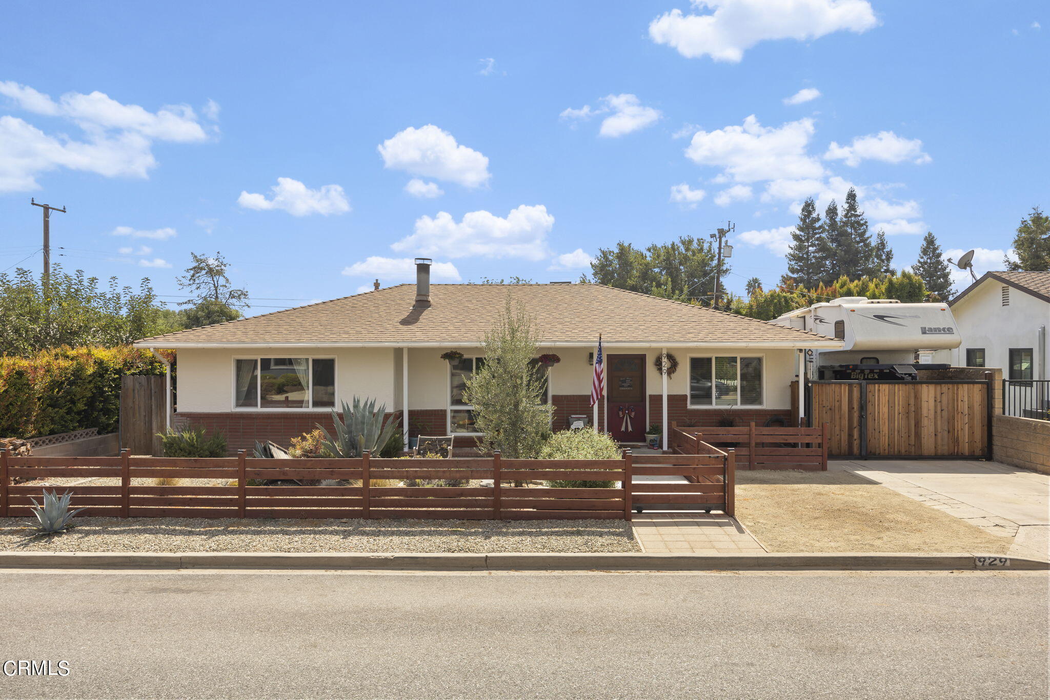 929 Devereux Drive Ojai, CA 93023 - Photo 1 of 40 a front view of a house with entertaining space