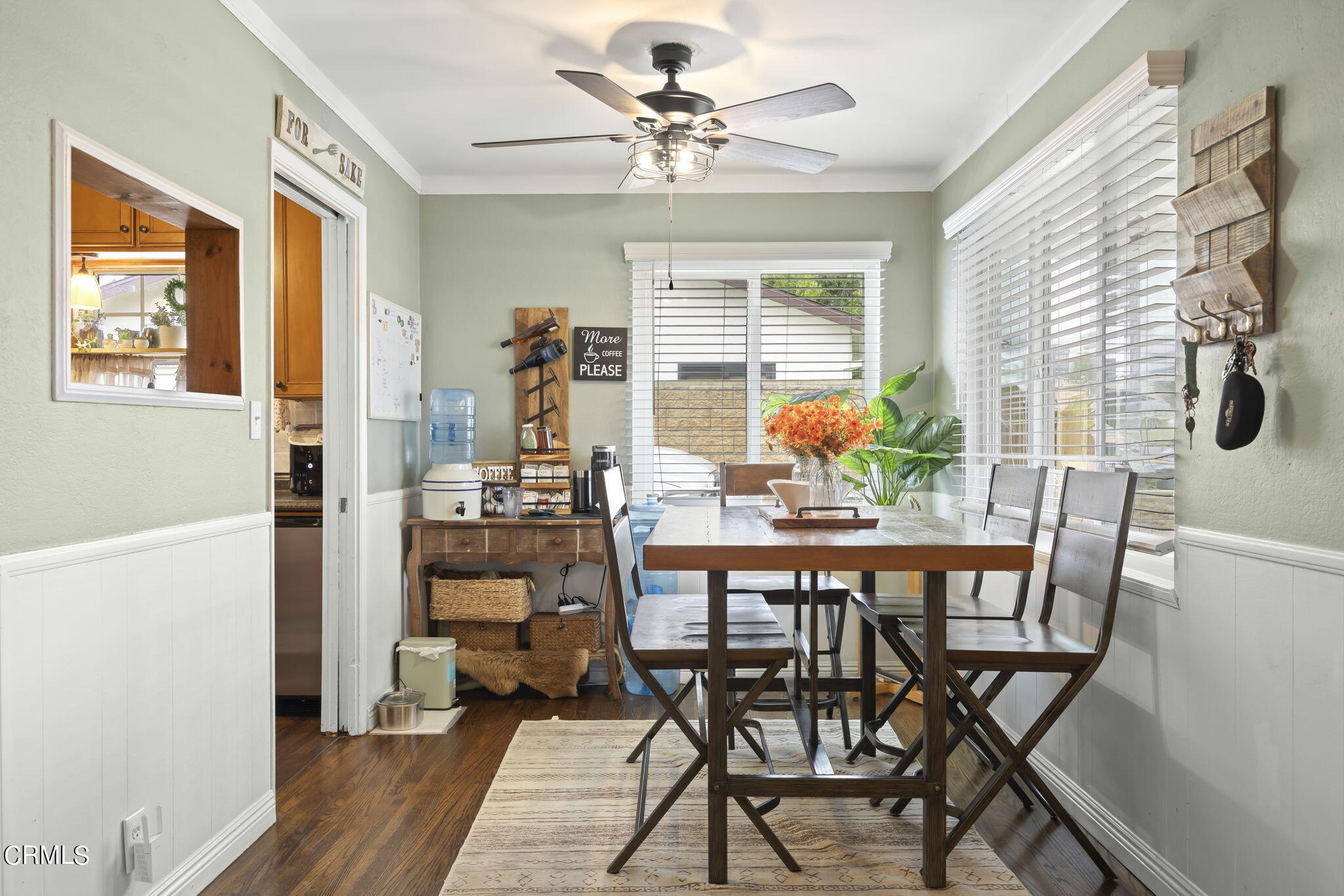 929 Devereux Drive Ojai, CA 93023 - Photo 11 of 40 a view of a dining room with furniture window and outside view